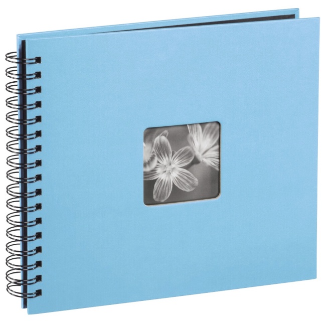 Hama fotoalbum Fine Art 36x32/50 10607 Spiralbound Album, turquoise