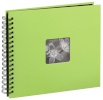 Hama fotoalbum Fine Art 36x32/50 10610 Spiralbound Album, kiwi