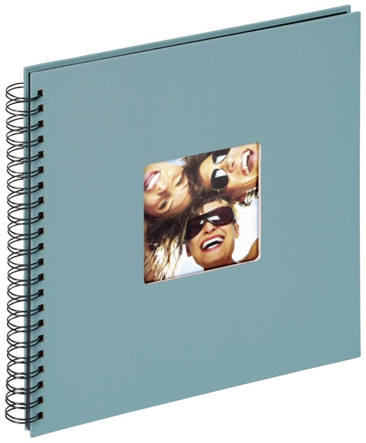 Walther fotoalbum Fun WIRE-O Album 30x30cm Petrol Green, roheline