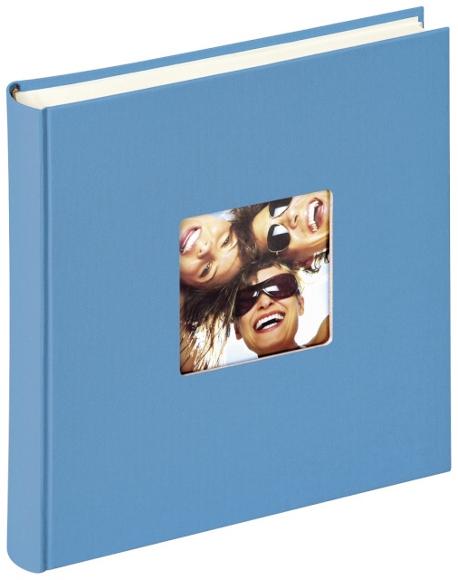 Walther fotoalbum Fun oceanblue 30x30 100 lehte Bookbound FA208U