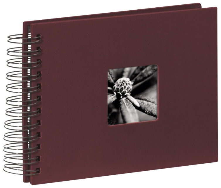 Hama fotoalbum Fine Art Spiral bordeaux 24x17 50 lehte must 90154