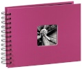 Hama fotoalbum Fine Art Spiral roosa 24x17 50 lehte must 113674