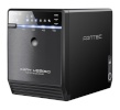 Fantec kettaboks QB-35US3-6G must 4x3,5 SATA HDD USB3.0 eSATA