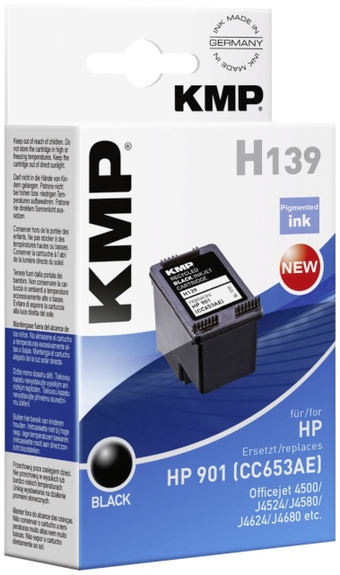 KMP tindikassett H139 must asendustoode: CC 653 AE