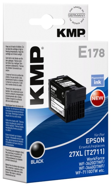 KMP tindikassett E178 must asendustoode: T2711 XL