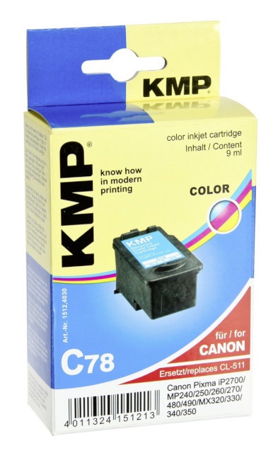 KMP tindikassett C78 värviline asendustoode: CL-511