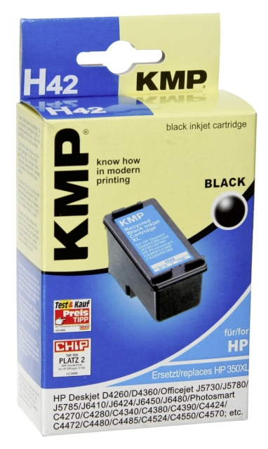 KMP tindikassett H42 must asendustoode: CB336EE No. 350 XL