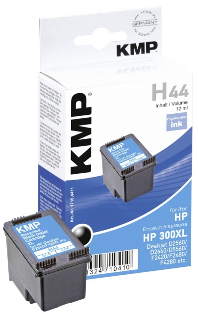 KMP tindikassett H44 must asendustoode: CC 641 EE No. 300XL