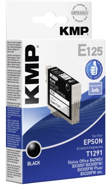 KMP tindikassett E125 must asendustoode: T 129