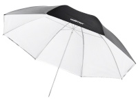 Walimex 2in1 Reflex & Translucent Umbrella valge 109cm