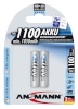 Ansmann akud 1x2 NiMH 1100 Micro AAA 1050mAh