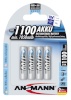 Ansmann akud 1x4 NiMH 1100 Micro AAA 1050mAh