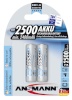 Ansmann akud maxE NiMH 2500 Mignon AA 2400mAh, 2-pakk