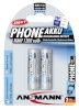 Ansmann akud 1x2 maxE NiMH Mignon AA 1300mAh DECT PHONE
