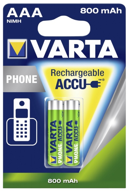 Varta akud 1x2 Professional NiMH 800mAh AAA Phone Power