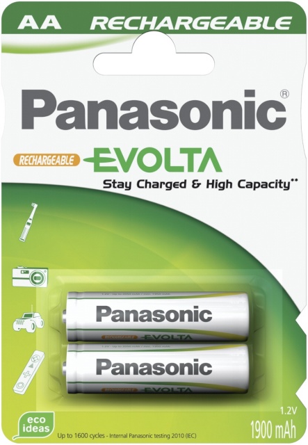 Panasonic akud 1x2 NiMH Mig AA 2050mAh Evolta