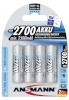 Ansmann akud 1x4 2700 Mignon AA 2500mAh