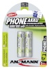 Ansmann akud 1x2 maxE NiMH Mignon AA 800mAh DECT PHONE