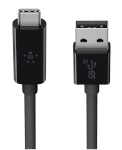 Belkin USB 3.1 SuperSpeed kaabel USB-C to USB-A 1m must