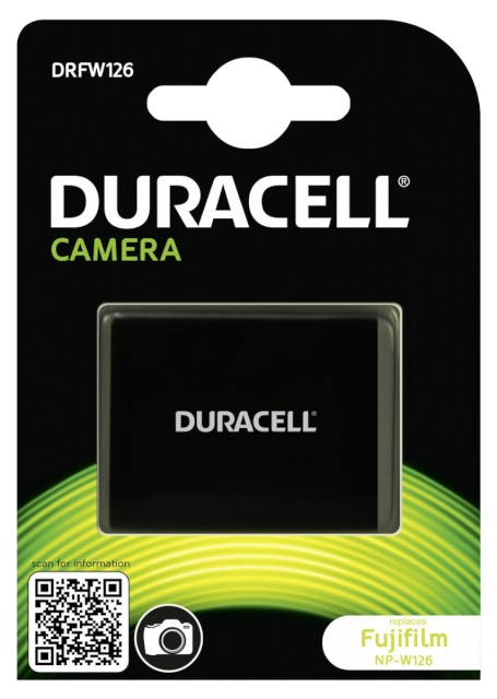 Duracell aku DRFW126 (Fujifilm NP-W126) 1000mAh
