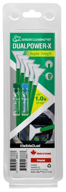 Visible Dust puhastuskomplekt Dualpower-X 1.0x Regular Strength MXD100 roheline