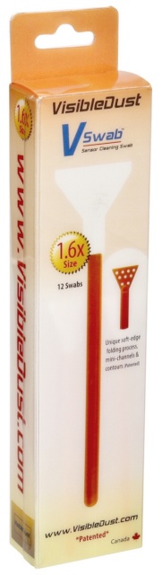 Visible Dust puhastuskomplekt DHAP Swabs 1,6x oranž