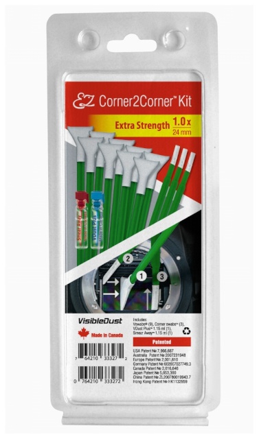 Visible Dust puhastuskomplekt EZ Corner2Corner Kit 1.0x extra strength