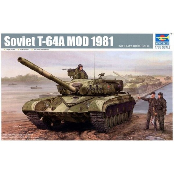 Trumpeter liimitav mudel T-64AV mod 198 4