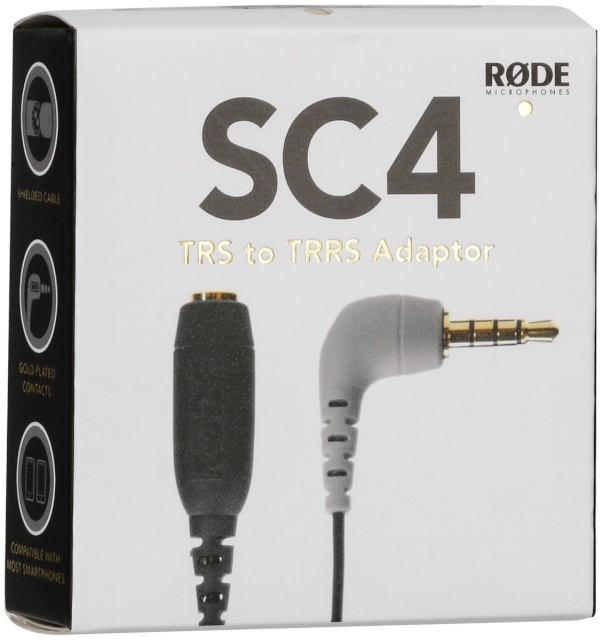Rode adapter-kaabel SC4 3,5mm TRS -> TRRS