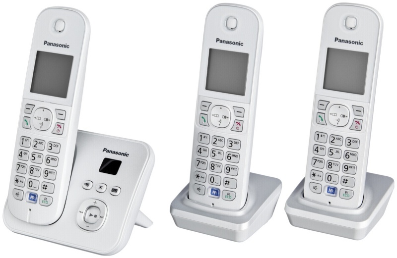 Panasonic telefon KX-TG6823GS pärlhõbedane