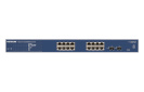 Netgear Switch GS716T Web Management, Rack mountable, 1 GB (RJ-45) ports x 16, SFP ports x 2, Power supply type Single