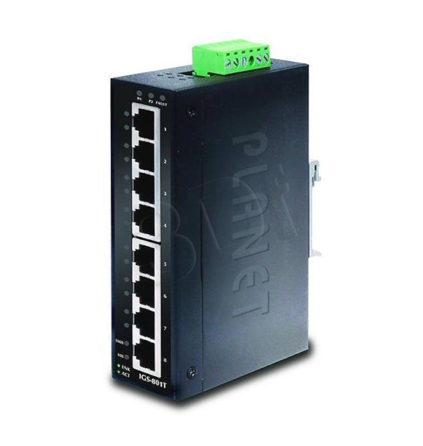 Planet switch IGS-801T industrial 8 port Gigabit