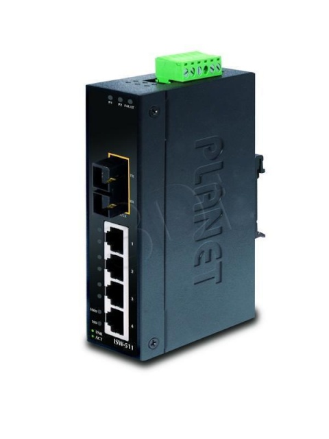 Planet Technology Corp. 4+1 100FX Port Multi-mode Industrial Ethernet