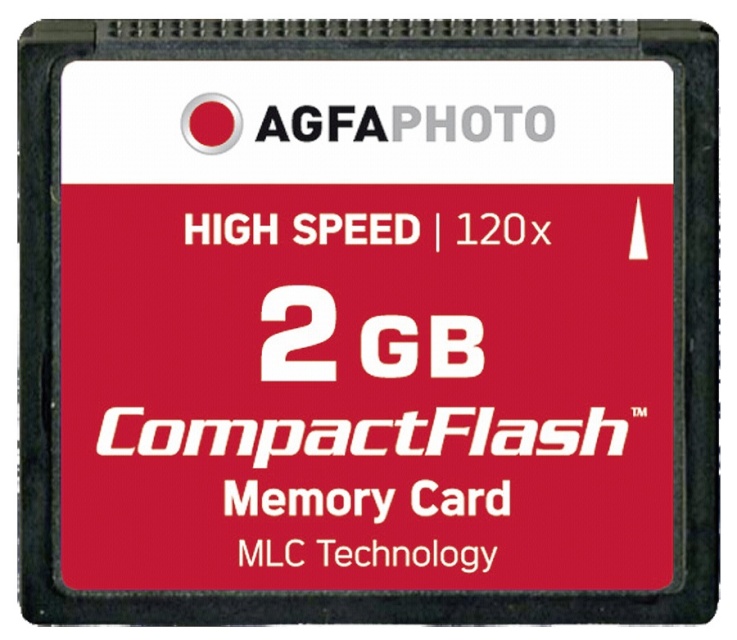 AgfaPhoto mälukaart Compact Flash 2GB High Speed 120x MLC
