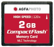 AgfaPhoto mälukaart Compact Flash 2GB High Speed 120x MLC