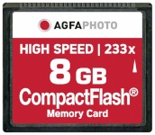 AgfaPhoto mälukaart Compact Flash 8GB High Speed 233x MLC