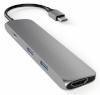 Satechi Type-C USB Passthrough HDMI Hub Space Gray