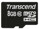 Transcend mälukaart microSD Card SDHC 8GB Class 10