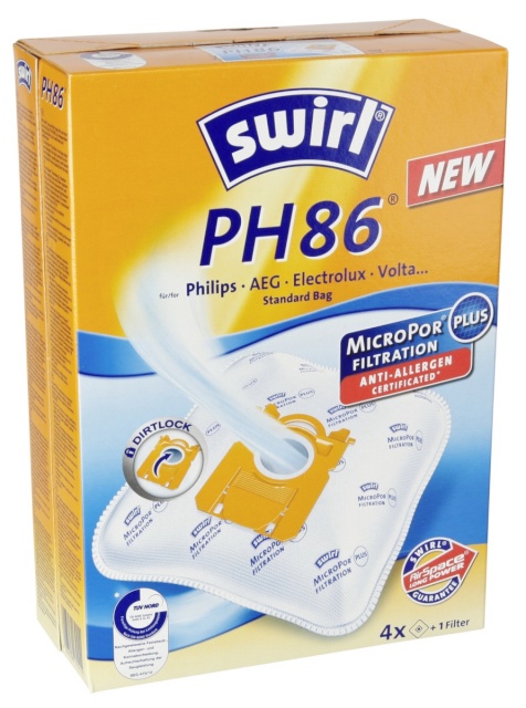 Swirl tolmukotid PH 86 MP Plus AirSpace