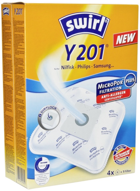 Swirl tolmukotid Y 201 MP Plus AirSpace (Nilfisk, Philips, Samsung)