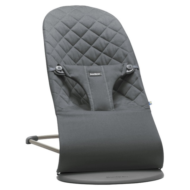 BabyBjörn lamamistool Bliss Cotton, Anthracite (006021)
