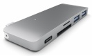 Satechi adapter USB-C Passthrough Hub Space Gray, hall