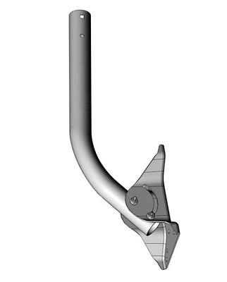 Ubiquiti universaalne antennijalg UB-AM Universal Antenna Mount, hõbedane