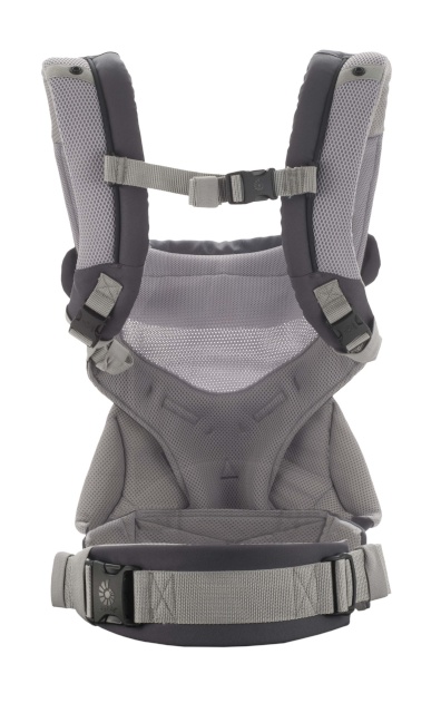 Ergobaby kandekott 360 Cool Air Carbon Grey, hall BC360PBLKGRY