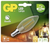 GP Lighting LED-lambipirn Filament Kerze E14 D 5W (40W) dimmable 470 lm