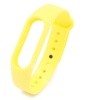 Randmerihm Silicone Watch Strap (Xiaomi Mi Band 2) kollane