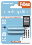 Panasonic akud eneloop lite Micro (AAA/HR03) 2tk (For Dect Phone)
