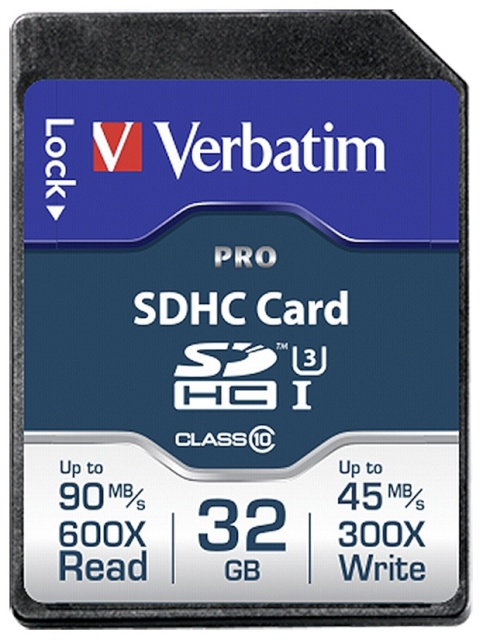 Verbatim mälukaart SDHC Pro 32GB Class 10 UHS-I