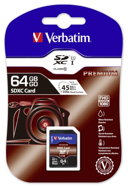 Verbatim mälukaart SDXC 64GB Class 10