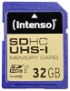 Intenso mälukaart SDHC 32GB Class 10 UHS-I 3421480